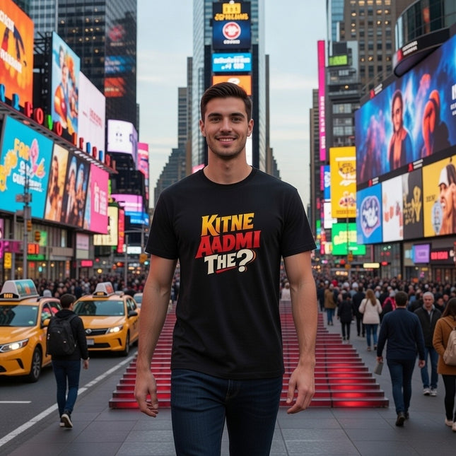 Kitne Aadmi The? Sholay Unisex Tee