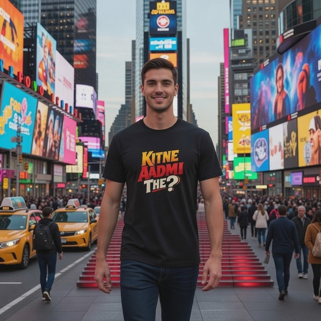 Kitne Aadmi The? Sholay Unisex Tee